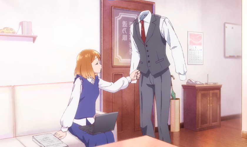 Тизер и подробности аниме «Toumei Otoko to Ningen Onna: Sonouchi Fuufu ni Naru Futari»